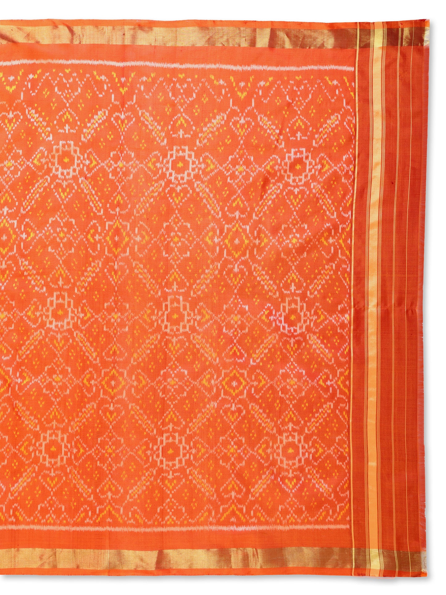 Patola Silk Single ikat Dupatta